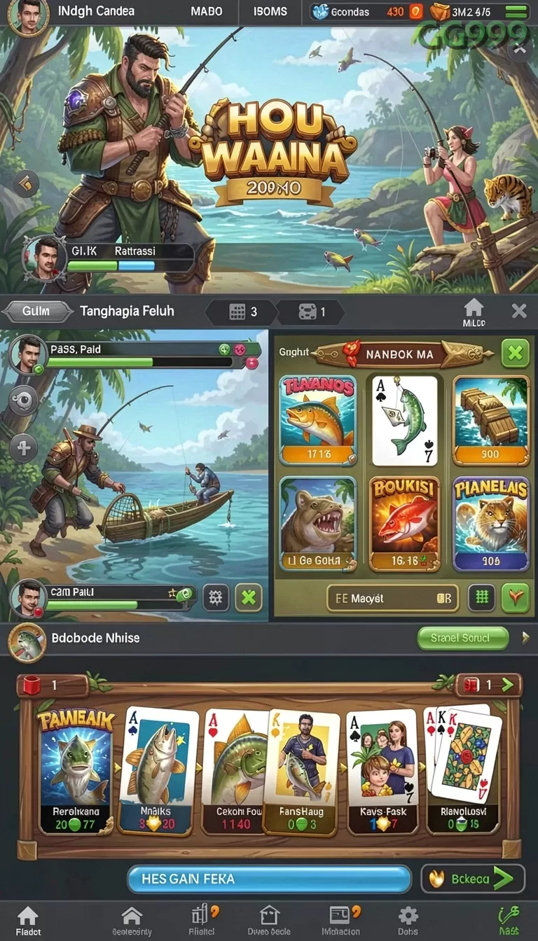 Cuplikan layar NAGA2000 — aktivitas