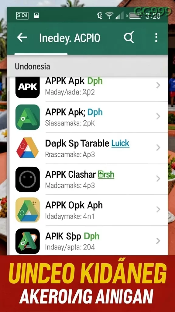 Cuplikan layar PASAR88 — menu navigasi